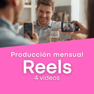 Producción Mensual de Reels para Instagram (4 videos)